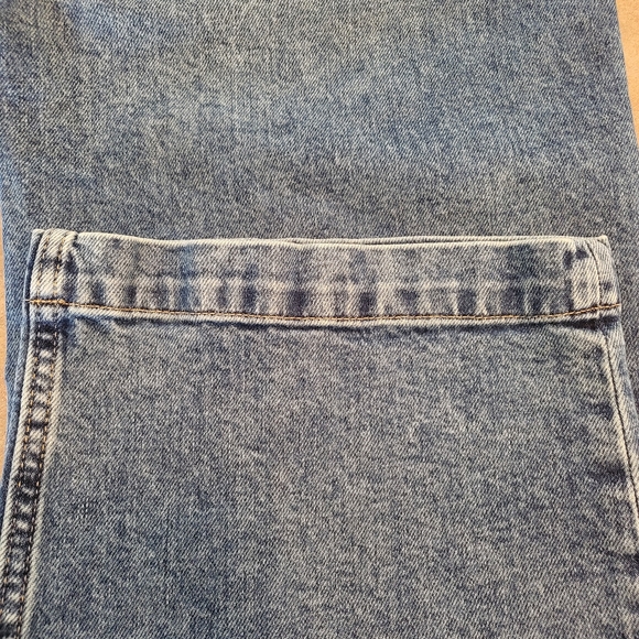 Banana Republic High Rise Wide Leg Crop Jeans Womens 28 Medium Wash - Picture 7 of 11